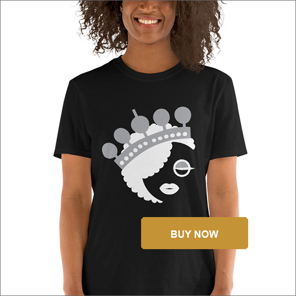 Buy Thirsty Roots Natural Queen T-Shirt