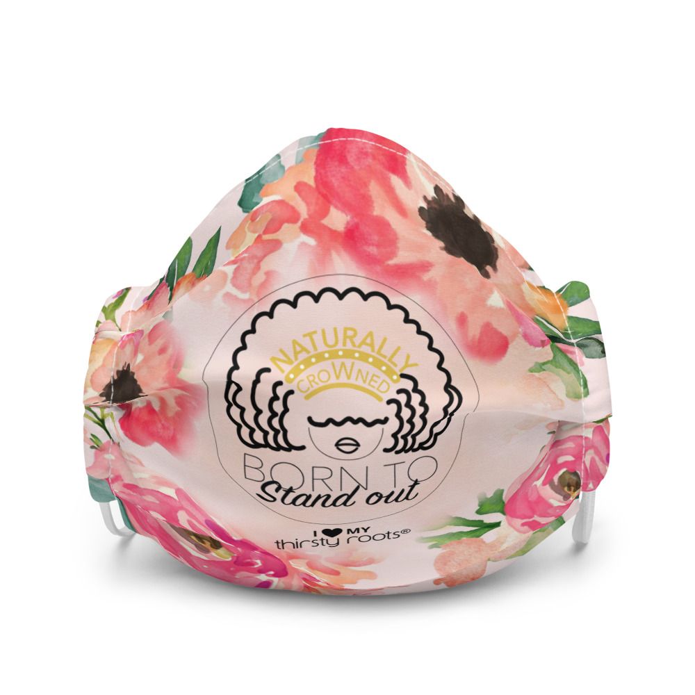 Naturally Crowned Face Mask – Print